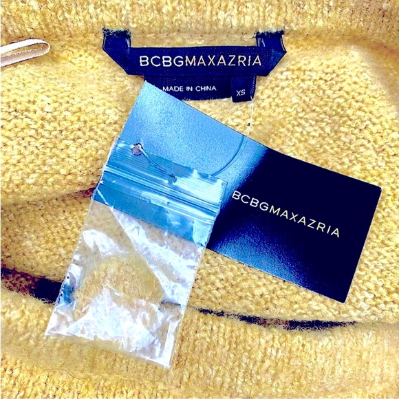 NWT BCBGMaxAzria Sahara Strapless Ribbed Sweater Jersey Dress - Picture 7 of 9